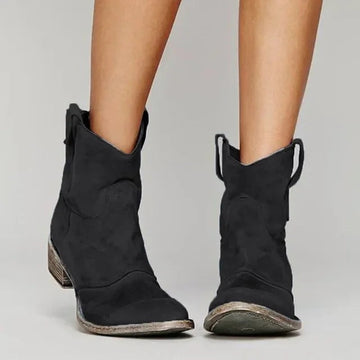 Destiny™ - Stilfulla Vintage Cowboy Enkelboots